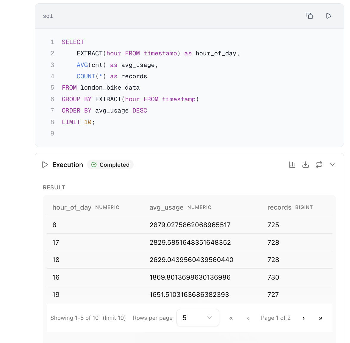 SQL_execute